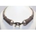 Tribal Necklace Hasli Old Silver Ethnic Antique Vintage Traditional Tribal C516